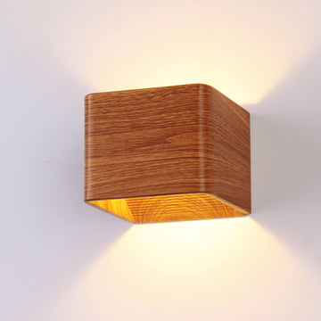 Modern Square LED Wall Sconce – Indoor Warm Light Wall Lamp